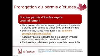 13Demander un permis de travail coop [upl. by Sitoeht]