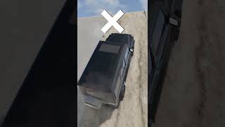 Mercedes vs Land cruiser shorts beamngdrive beamng [upl. by Massie]