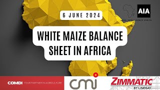 White Maize Balance sheet in Africa  6 June 2024  African Agri overview [upl. by Haden]