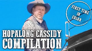 Hopalong Cassidy Compilation  COLORIZED  Full Western Series [upl. by Cantone85]