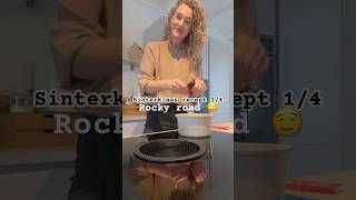 1 ding MAKEN 🤤 rockyroad sinterklaasrecepr serie minivlog vlog zegmaarfem [upl. by Klug]