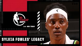 Sylvia Fowles is what COMMITMENT looks like  Andraya Carter  NBA Today [upl. by Dorina]