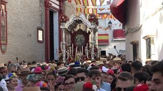 Glorias 2024  Salida de la Romería de la Divina Pastora de Cantillana [upl. by Jolene]