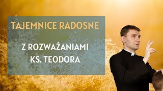 Różaniec ks Dominik Chmielewski ks Teodor tajemnice RADOSNE nowenna pompejańska [upl. by Nahs]