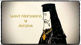 ST NEKTARIOS OF AEGINA  Draw the Life of a Saint [upl. by Ramedlaw1]