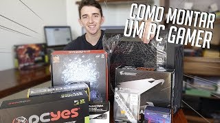 Como MONTAR UM PC GAMER PASSO A PASSO 2019 [upl. by Revkah678]