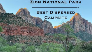 UTAH Zion amp the Best Dispersed Camping Site [upl. by Arabella]