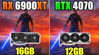 RX 6900 XT vs RTX 4070  How Much Performance Difference [upl. by Erodisi]