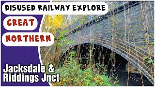 Nottinghamshire Disused Railway Explore  Jacksdale Pye Bridge Riddings Junction [upl. by Otirecul]