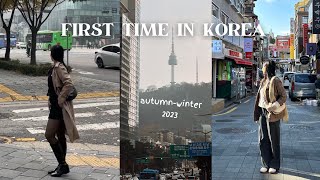 South Korea travel vlog  places to visit in Seoul namsan seoul tower myeongdong itaewon street [upl. by Yrtua149]