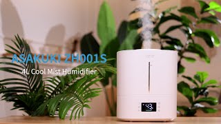 2023 ASAKUKI NEW Arrival  Fall 4L Humidifier review [upl. by Drugi]