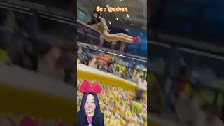 SERU SEKALI MAIN TRAMPOLIN ⁉️🍭 adven shorts funny dubbing [upl. by Camroc818]