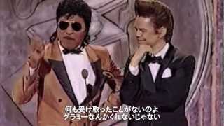 Little Richard at Grammy JP sub笑えるリトル・リチャードのグラミー賞 日本語 [upl. by Telfer]