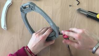 How To Change The Safety Arm On The Safe On Stirrups  Riderzon FlexOn Stirrups [upl. by Xuaegram34]