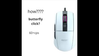 how to use roccat burst core butterfly click 60cps [upl. by Lehcem]