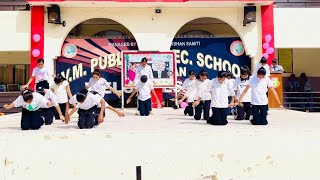 Teacher day dance perform  vm school  school dancevideo girl teacherdaystatus live [upl. by Akins]