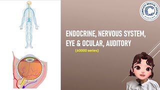 CH23 60000 series Endocrine Nervous Eye amp ocular Auditory System l CMC l MedicalCoding Course [upl. by Itch]