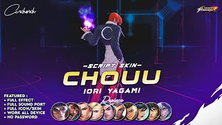 Update Script Skin Chou Kof Iori Yagami No Password  Full Effect amp Sound  Latest Patch MLBB [upl. by Ronn39]