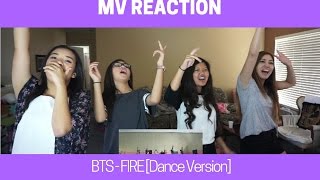 MV REACTION  BTS  Fire Dance Version [upl. by Hanzelin878]