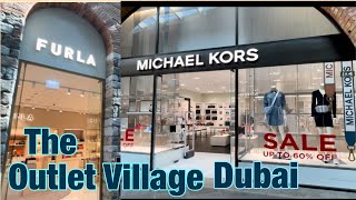 The Outlet Village Dubai 2023  All International Brands  Best Discounts dubailife VisitDubai [upl. by Aiahc]