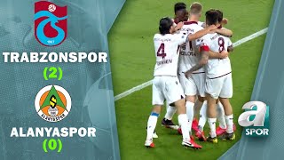 Trabzonspor 2  0 Alanyaspor MAÇ ÖZETİ Ziraat Türkiye Kupası 20192020 Finali [upl. by Einittirb]