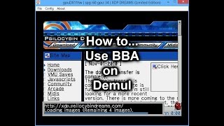 DCerics How to Connect BBA on DEmul Dreamcast [upl. by Yrocej]