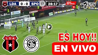 🔴 Alajuelense vs Sporting San José EN VIVO hoy Liga Costa Rica 2024 x FUTV ✅ Donde ver EN VIVO [upl. by Chilton]