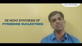 Biosynthesis of Nucleotides I Pyrimidine Nucleotides I CMP and UMP I Prof Kukreja Girish [upl. by Shena]