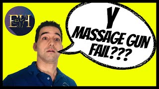 Why wont my massage gun turn on Fails  Trouble shooting tips  Answering Specific Questions [upl. by Retseh]