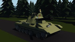 T55A vs M1A2 Abrams  Stormworks multicrew battle [upl. by Eilram]