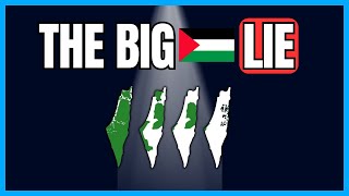 Palestinian Loss of Land The MYTH of the 4 Maps [upl. by Delmor]