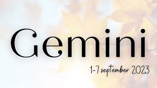 Gemini ♊️ An offer of love is on the way but first do this  17 September 2023 [upl. by Zwick891]