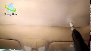 Check out the Benz got a comprehensive car interior cleaning with GoClean steamer [upl. by Heimlich]