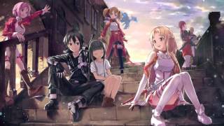 Nightcore  Overfly Instrumental OST Sword Art Online [upl. by Stockton]