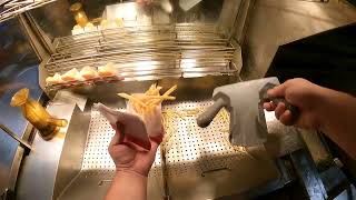 McDonalds POV Hashbrowns to Fries Transition [upl. by Alyak]