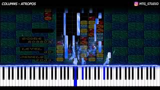 Columns  Atropos  PIANO COVER  HOW TO PLAY [upl. by Anuahsed]