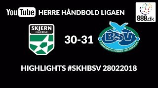 Highlights Skjern Håndbold 3031 BjerringbroSilkeborg [upl. by Enneira441]