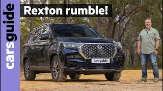 2024 SsangYong Rexton review 4WD test for Koreas Ford Everest and Mitsubishi Pajero Sport rival [upl. by Cerveny31]