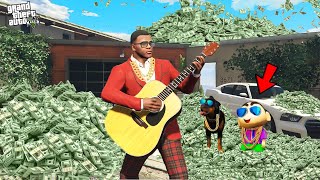 Franklin Found Housefull Of Money in GTA 5 [upl. by Pippas749]