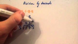 Division by Decimals  Corbettmaths [upl. by Niaz]