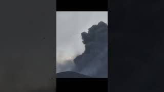 Ash Eruption at Tajogaite Volcano La Palma [upl. by Rebeh610]