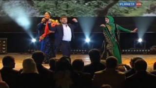 Kadyrov dances as Grozny celebrates [upl. by Rosella]