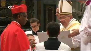 Cardinal Langlois consécration par le Pape François [upl. by Annayt971]