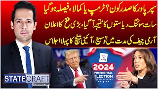 Statecraft with Syed Muzammil Shah  Donald Trumps Victory  US Election updates  5 November 2024 [upl. by Ontine29]