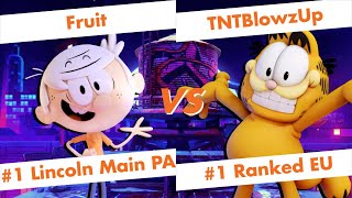 【Nick All Star Brawl】Fruit Lincoln Loud vs TNTBlowzUp Garfield High Level Gameplay【NASB】 [upl. by Aurelius]