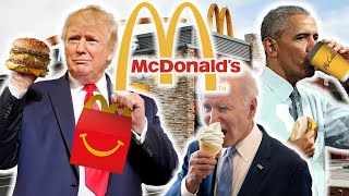 US Presidents Go To McDonalds [upl. by Atirat]