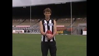 Peter Daicos Hotshots  1993 AFL Australian Football Video [upl. by Llehsyt]