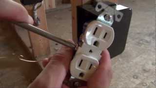 How to Install an Electrical Outlet [upl. by Thielen534]