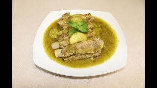 Costillitas de Puerco en Salsa Verde PARA NEGOCIO [upl. by Hsiekal]