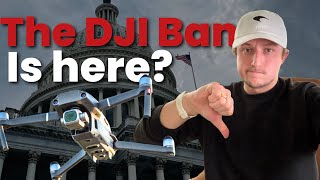 The DJI Drone Ban Is HERE What you NEED to know [upl. by Ariec251]